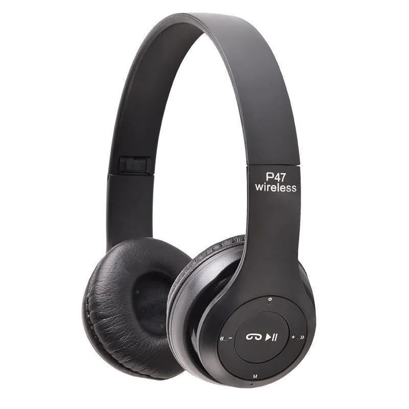 Stereo P47 Bluetooth 5.0 Wireless Headset – Foldable, Lightweight, and Built for Everyday Use