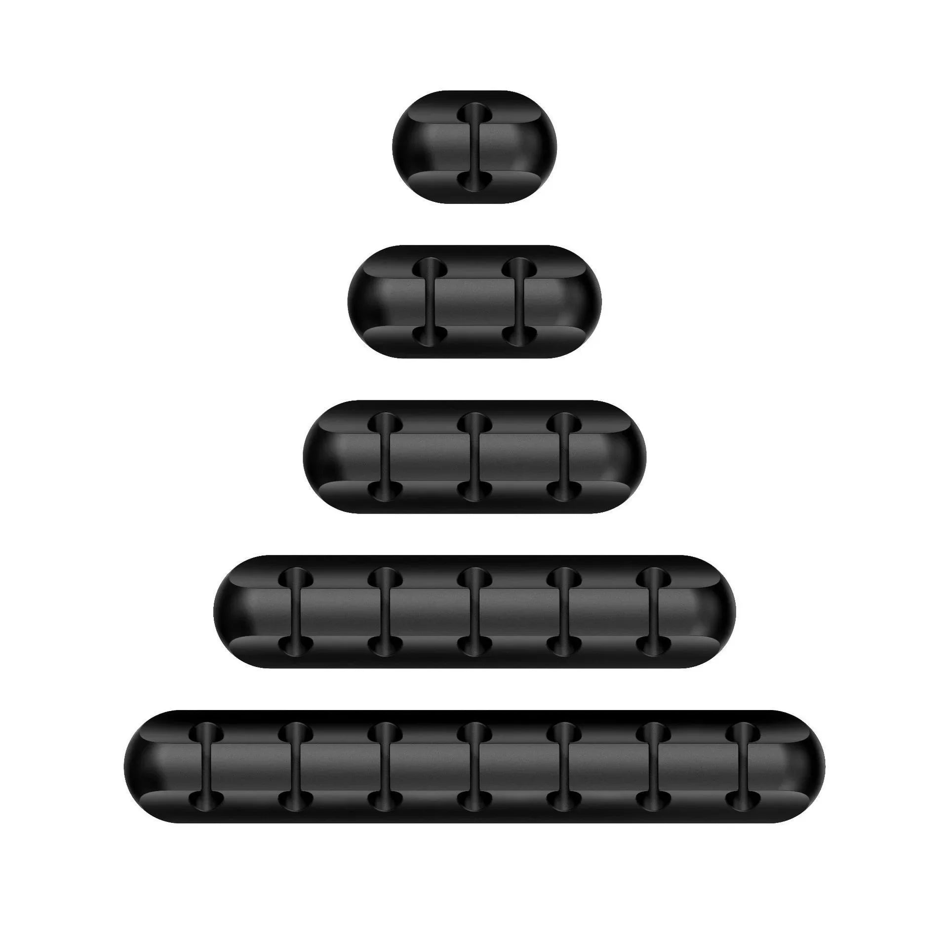 Silicone USB Cable Organiser – USB Charging Cable Winder & Desktop Management Clip