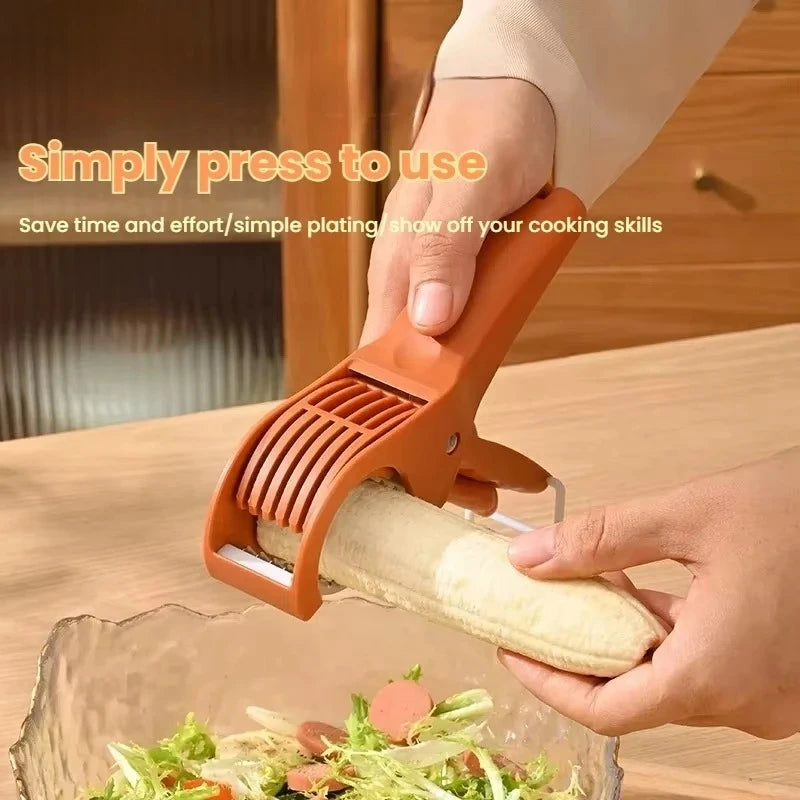 Stainless Steel Vegetable & Fruit Slicer – Multi-Functional Precision for Effortless Meal Prep