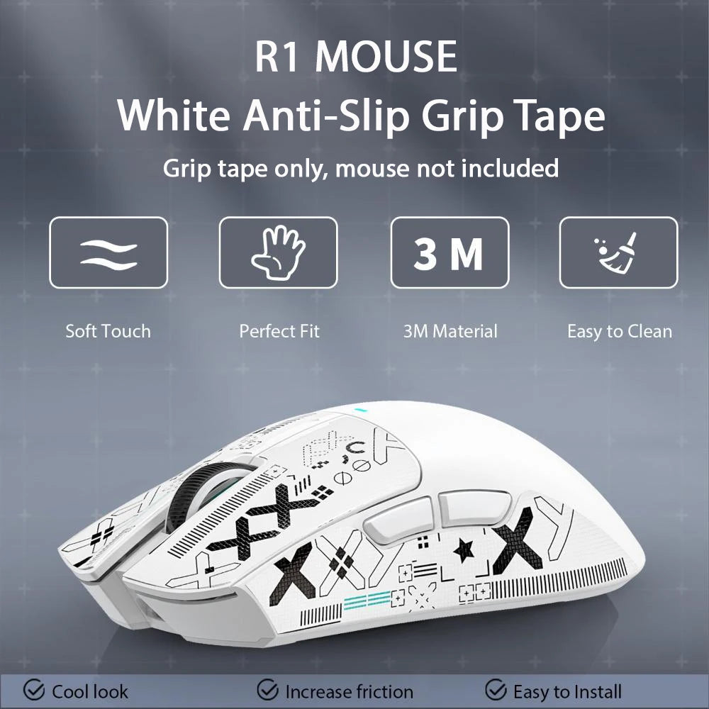 Attack Shark R1 Tri-Mode Gaming Mouse – Precision Sensor, 1K Hz Polling Rate, Rechargeable & Ergonomic Design